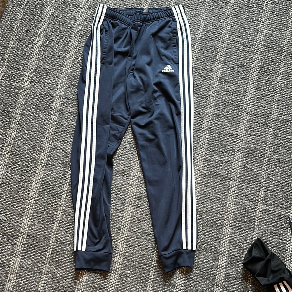 Adidas Blue Joggers excellent condition